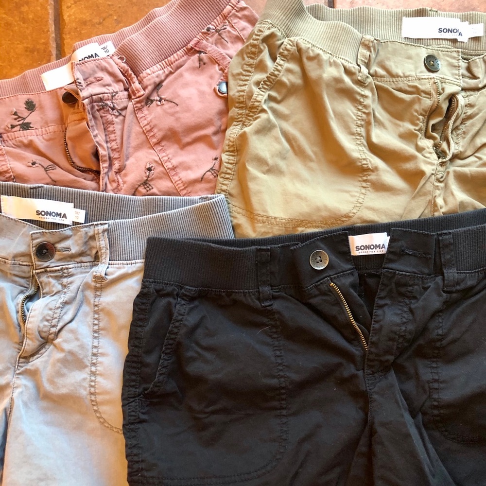 5 comfort waist shorts Sonoma/Old Navy size 10